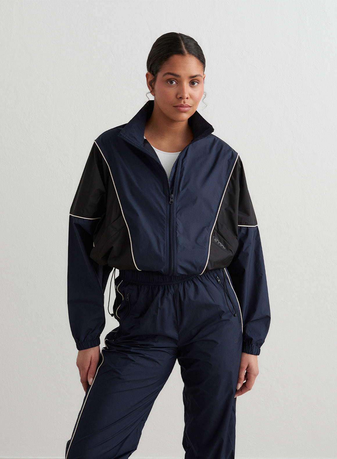 Navy Balance Windstopper Tracksuit Jacket – AIMN NZ